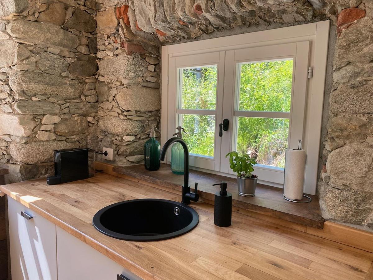 Mountain Cabin Valsesia Appartement Stella Varallo Exterior photo